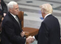 Mike Pence reveals what he said to Trump at Jimmy Carter’s funeral