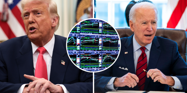 How Donald Trump’s Stock Market Performance Compares to Joe Biden