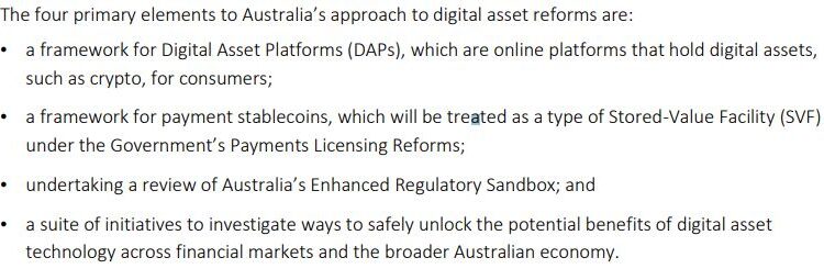 Australia Plans Crypto Rules, Tackles De-banking