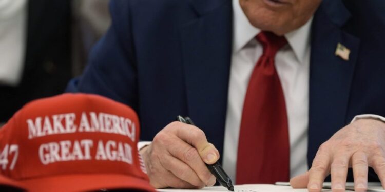 Trump store is selling ‘Trump 2028’ hats