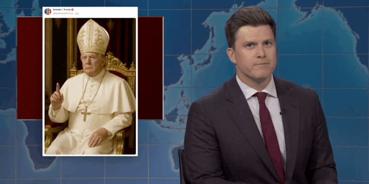 ‘SNL’ Weekend Update Roasts Trump’s Pope Dream, Stock Market Pleas