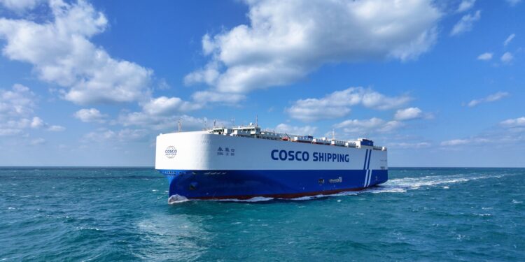 SWS hands over final PCTC in ‘pioneering’ 8,600 CEU LNG-fueled series