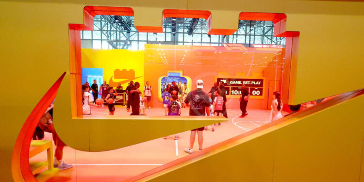 Nike’s outlook wakes up its stock. But execs still see a long road to full recovery.