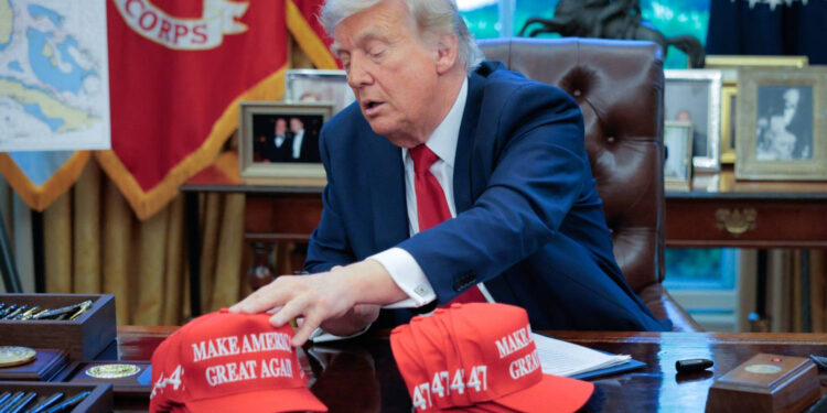 ‘Swag bag’: Trump reportedly won over GOP holdouts with signed merch 