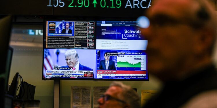 Why the near-record high stock market has taken Trump’s renewed tariff blitz in stride