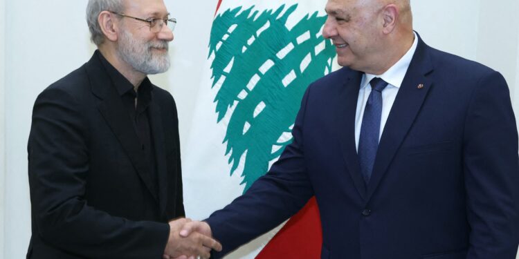 Lebanon rejects foreign interference, president tells Iran official