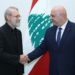Lebanon rejects foreign interference, president tells Iran official