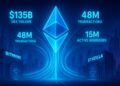 Ethereum Breaks On-Chain Records in August, Watch What The Numbers Say