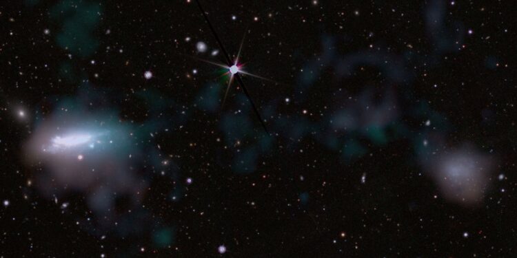 What a newly discovered gas bridge between galaxies tells us about the cosmic cycle of matter