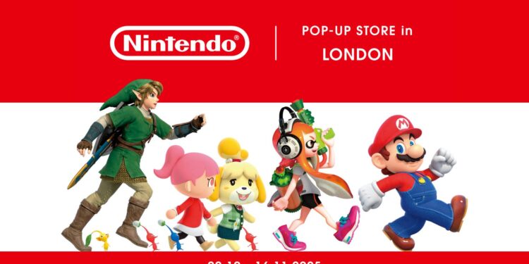 Nintendo’s first-ever UK pop-up store is coming to London so you can buy merchandise typically only available in Japan