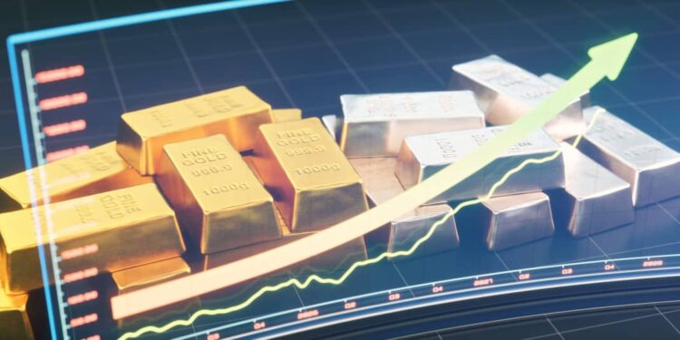 The stock market is verging on a holiday breakout — taking gold and silver with it