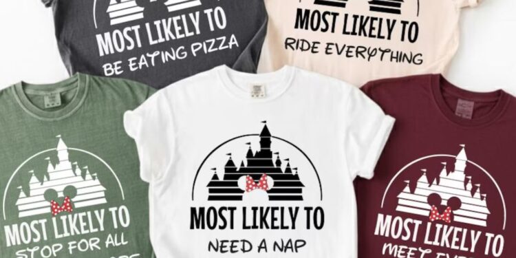 Affordable Disney Character Shirts To Wear at the Parks