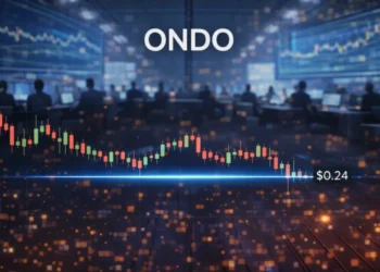 ONDO Faces $0.24 Support Test Amid Weak Momentum and Falling Volume