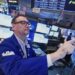 US stocks edge up toward more records as crude oil prices ease