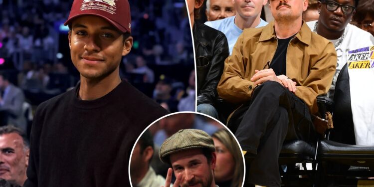 Leonardo DiCaprio, Jaafar Jackson, Noah Wyle headline star-studded crowd at Lakers-Thunder Game 3