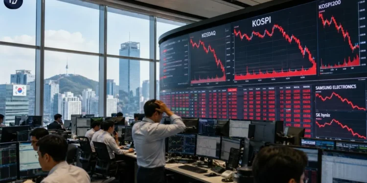 South Korea’s KOSPI Market Crash Wipes $370B as Coinone Talks Heat Up
