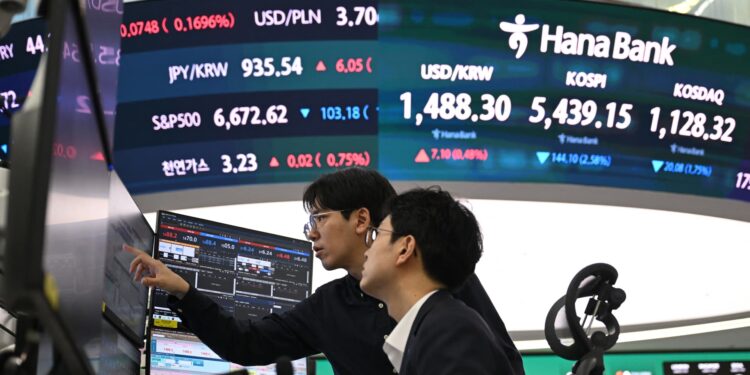 South Korea market volatility nears record high after $13 billion foreign investor selloff