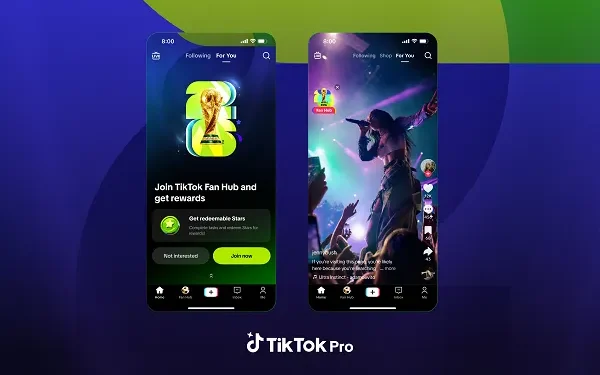 TikTok launches separate event-based app