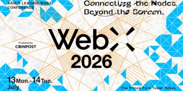 WebX 2026 Returns to Tokyo on July 13–14 to Explore Japan’s Evolving Web3 Landscape 