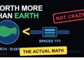SpaceX Will Be Worth More Than Earth. NOT CRAZY. Here’s the Actual Math