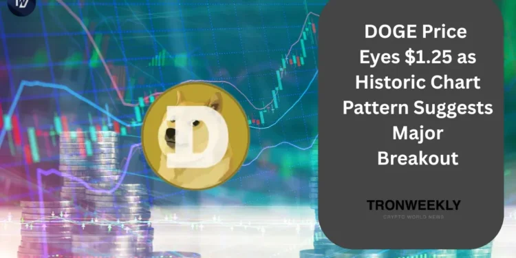 DOGE Price Eyes $1.25 as Historic Chart Pattern Suggests Major Breakout
